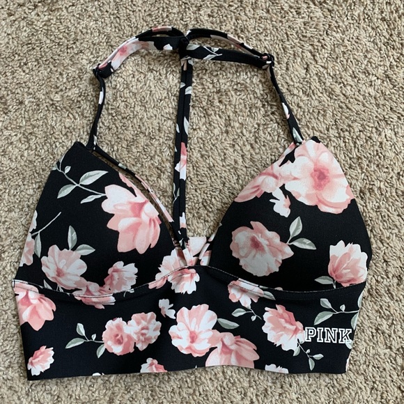 PINK Victoria's Secret Other - PINK brand Bralette XS floral print /black